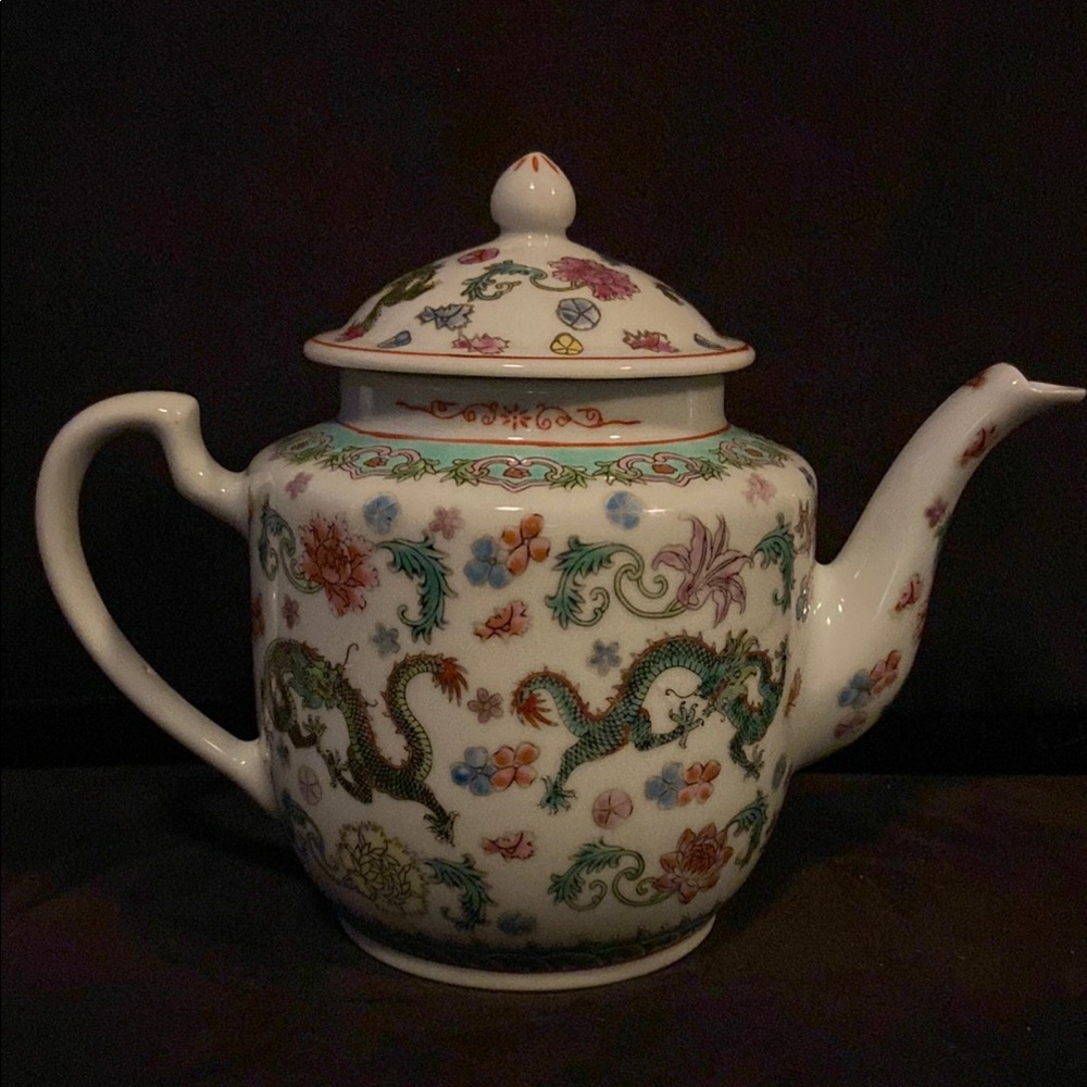 Rare Chinese Vintage Teapot Dragons